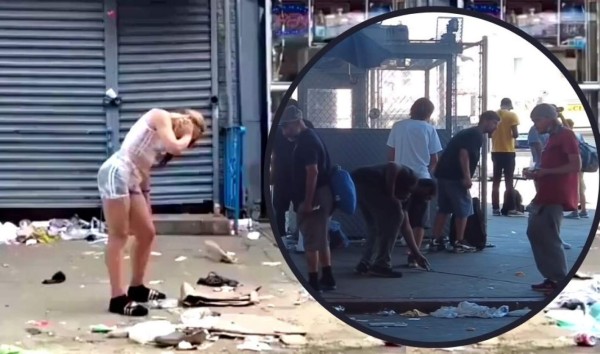 'Parecen zombies': video muestra los terribles efectos de la cocaína y fentanilo